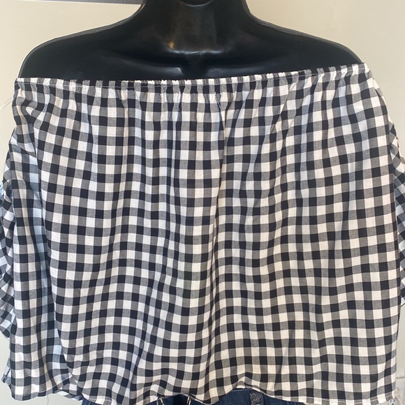 NWT WOMEN HIPPIE ROSE OFF THE SHOULDER TOP - Picture 7 of 10